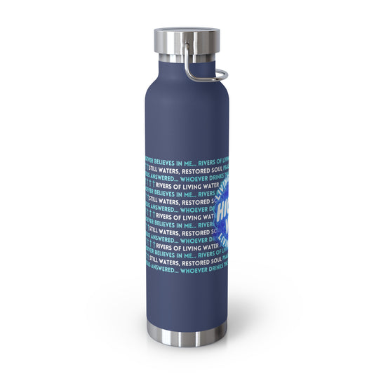 Soulful Hydration - Copper Insulated Water Bottle