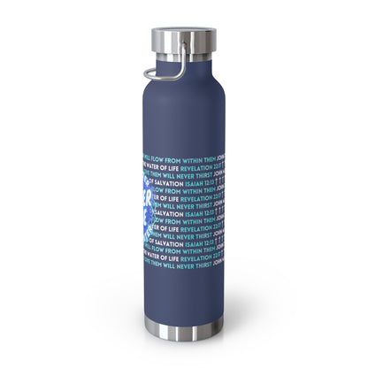 Soulful Hydration - Copper Insulated Water Bottle
